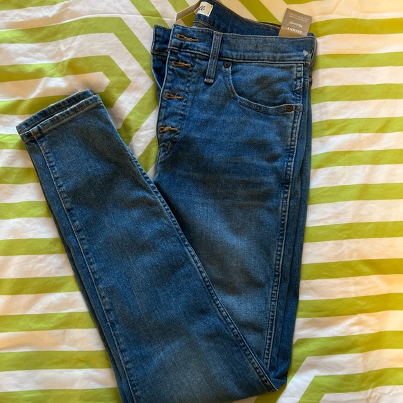 Madewell jeans 10in high-rise skinny size 29 - Picture 2 of 6